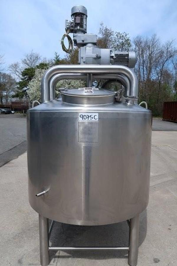 Used 200 Gallon Walker 316SS Dual Motion Mix Kettle, 75PSI Jacket
