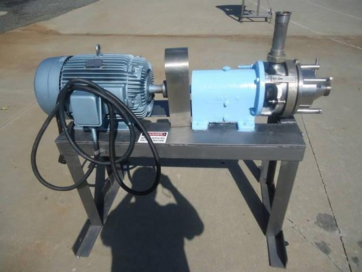 Used Waukesha “Ms”” Inline Stainless Steel Colloid Mill”