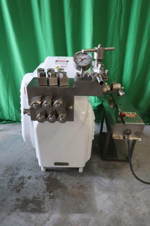 Used APV Gaulin M3 Two Stage High Pressure Homogenizer, 10,000 PSI