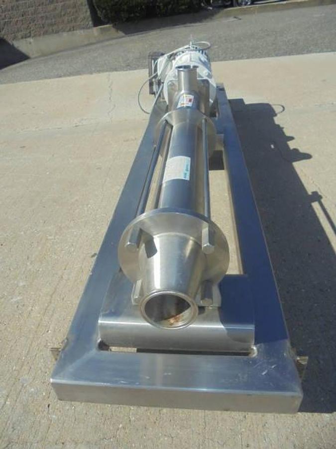 Used Moyno 3 in X 3 in. Sanitary Progressive Cavity Pump, Portable