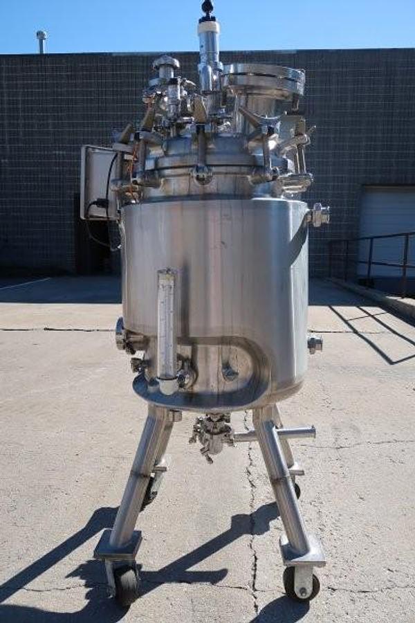 Used Precision Stainless 25 Gallon 316SS Jacketed Vacuum Pressure Vessel