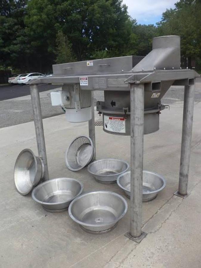 Used American Process Systems CF-240 Conical Finisher, 20 HP