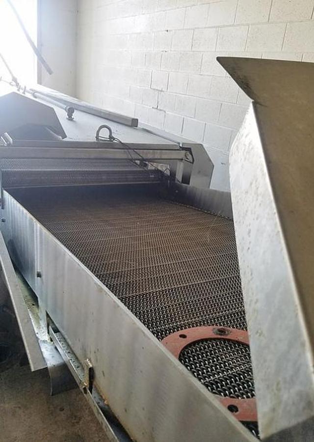 Used Heat & Control/Mastermatic 34 In. Wide Continuous Gas Fired Fryer, 24 Ft. Long