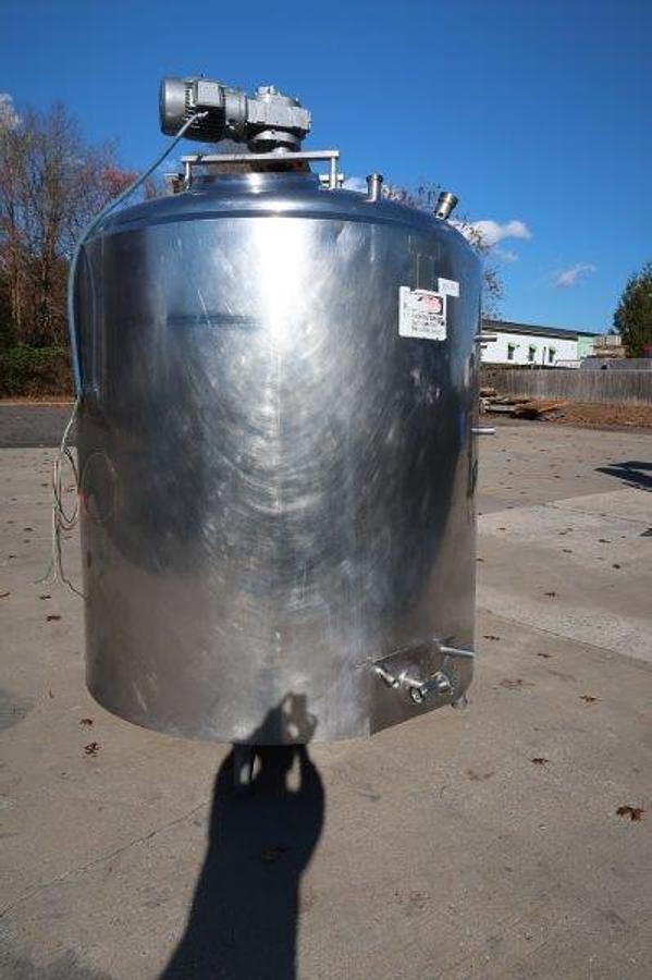 Used Cherry Burrell 1,000 Gallon Steam Jacketed Mix Tank