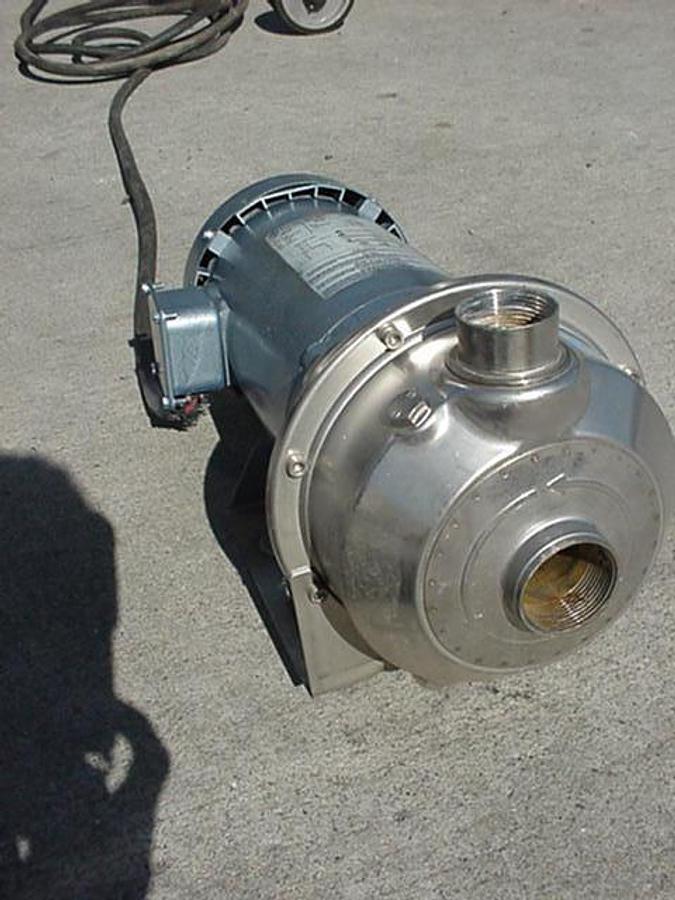 Used Goulds 1-1/4″ X 1-1/2″ Pump, 316 Stainless Steel
