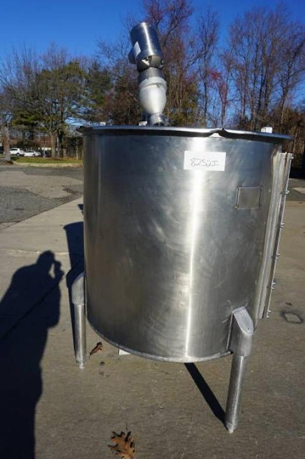 Used 150 Gallon SS Mix Tank, Prop Agitator