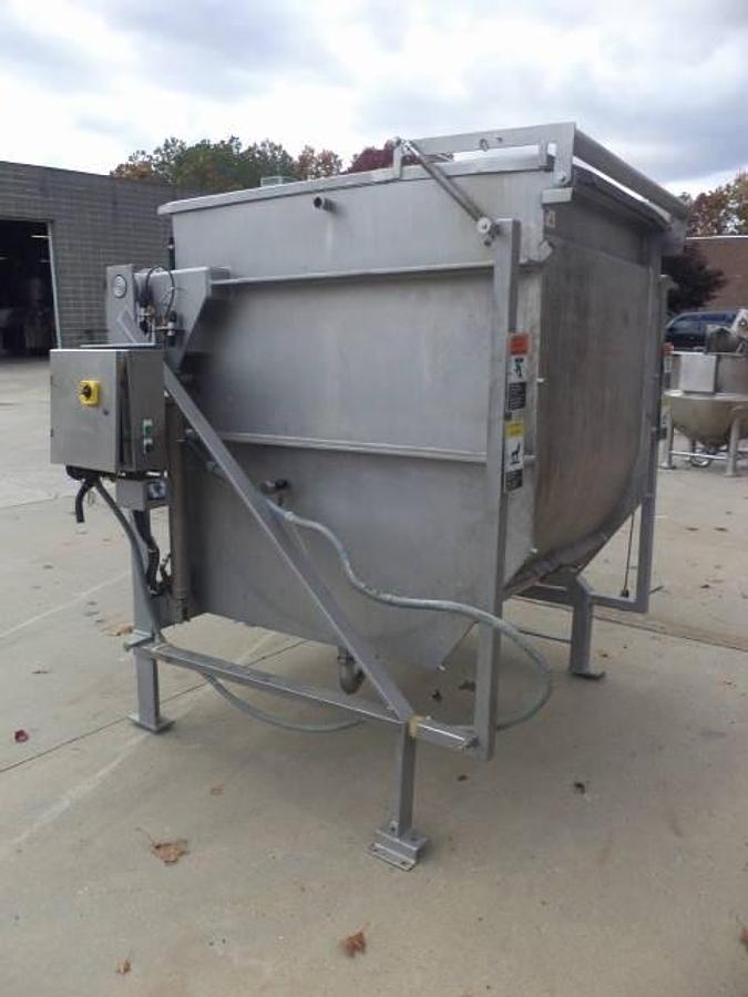 Used Blentech Stainless Jacketed Horizontal Cooker