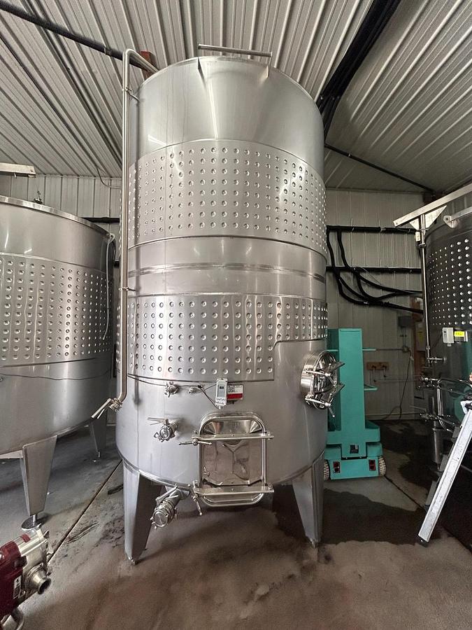 Used Miscellaneous Jacketed Vertical Wine Tanks, 19 Available