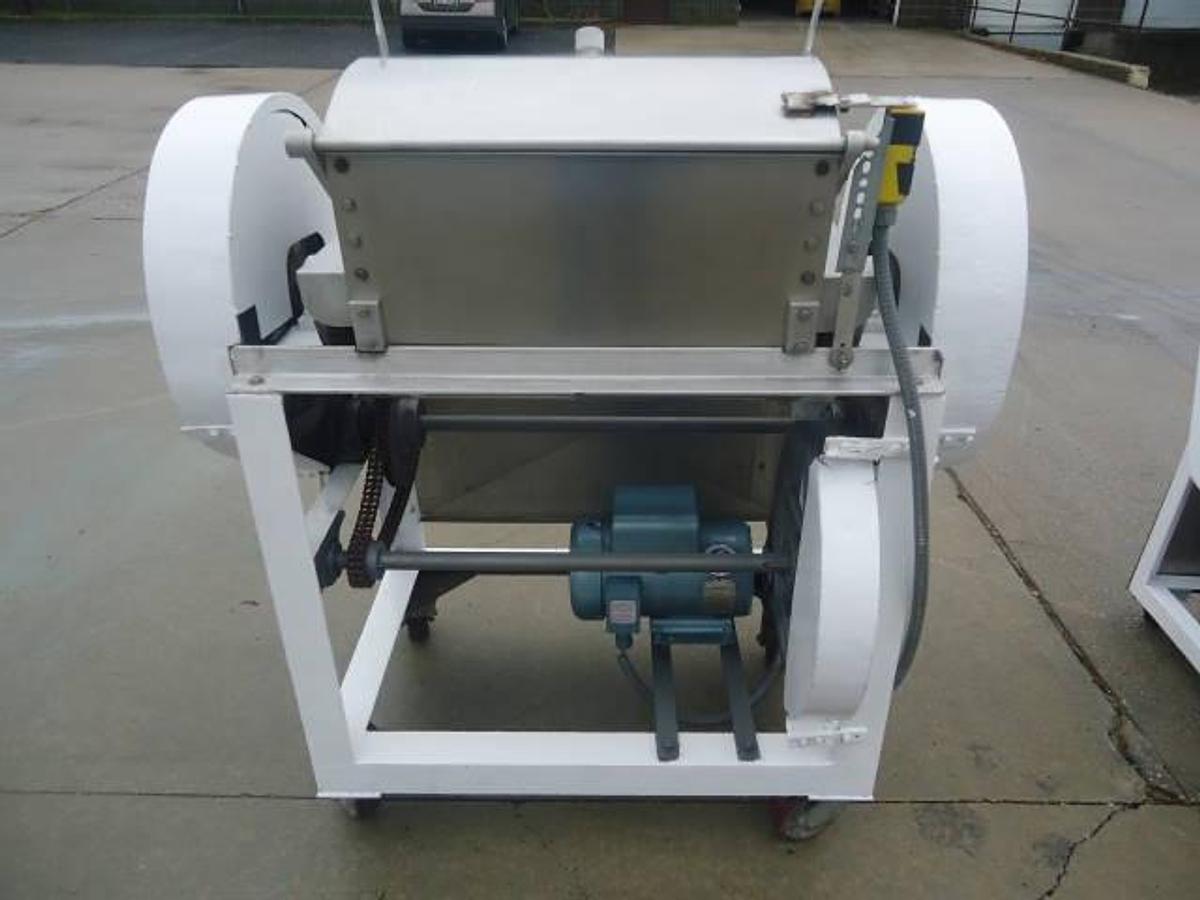 Used LOMBI 50 LB. DOUBLE ARM PASTA DOUGH MIXER with TILT DISCHARGE