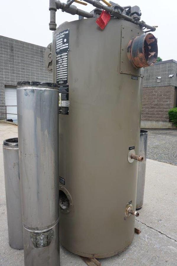 Used Fulton FB-015-A Fuel Fired Steam Boiler, Natural Gas