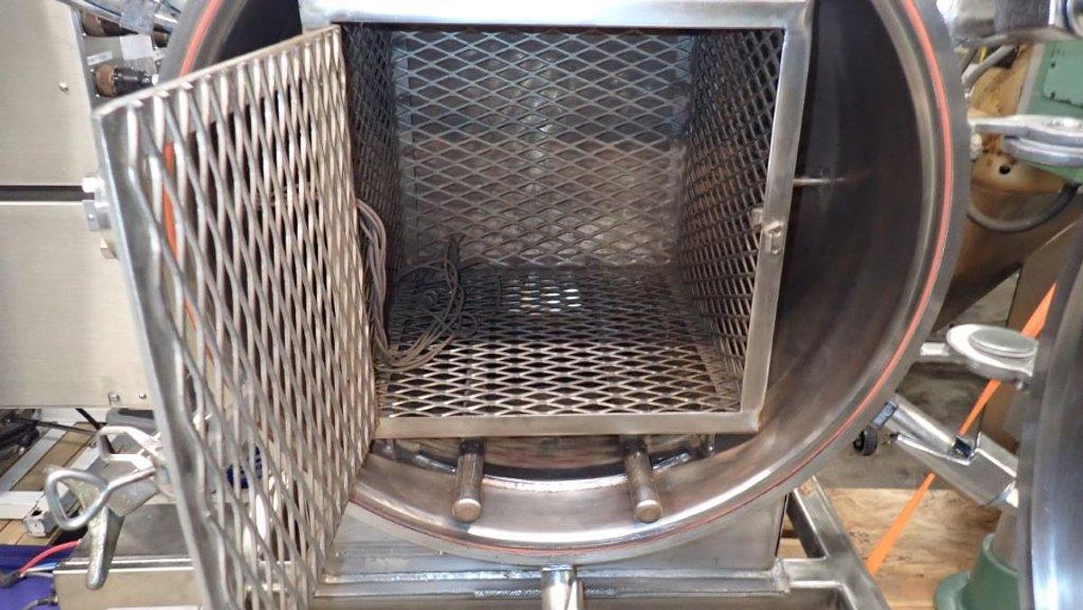 Used Allpax 2402 Horizontal Retort/Autoclave, SS Base