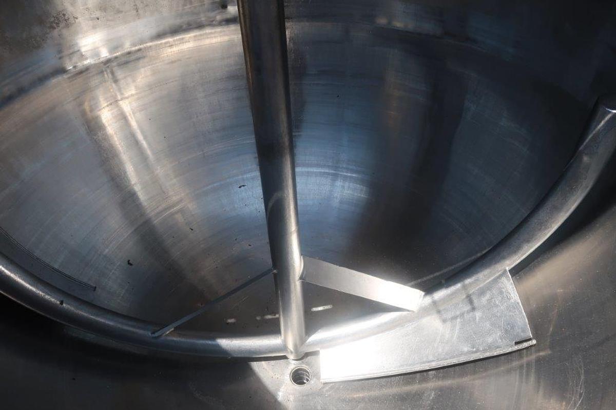 Used 750 Gallon Groen Scraper Kettle, 100PSI Jacket