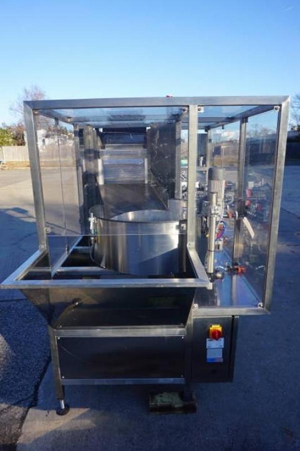 Used Pharma Packaging Systems PPS-M800 Plastic Bottle Unscrambler/Cleaner, Stainless Steel