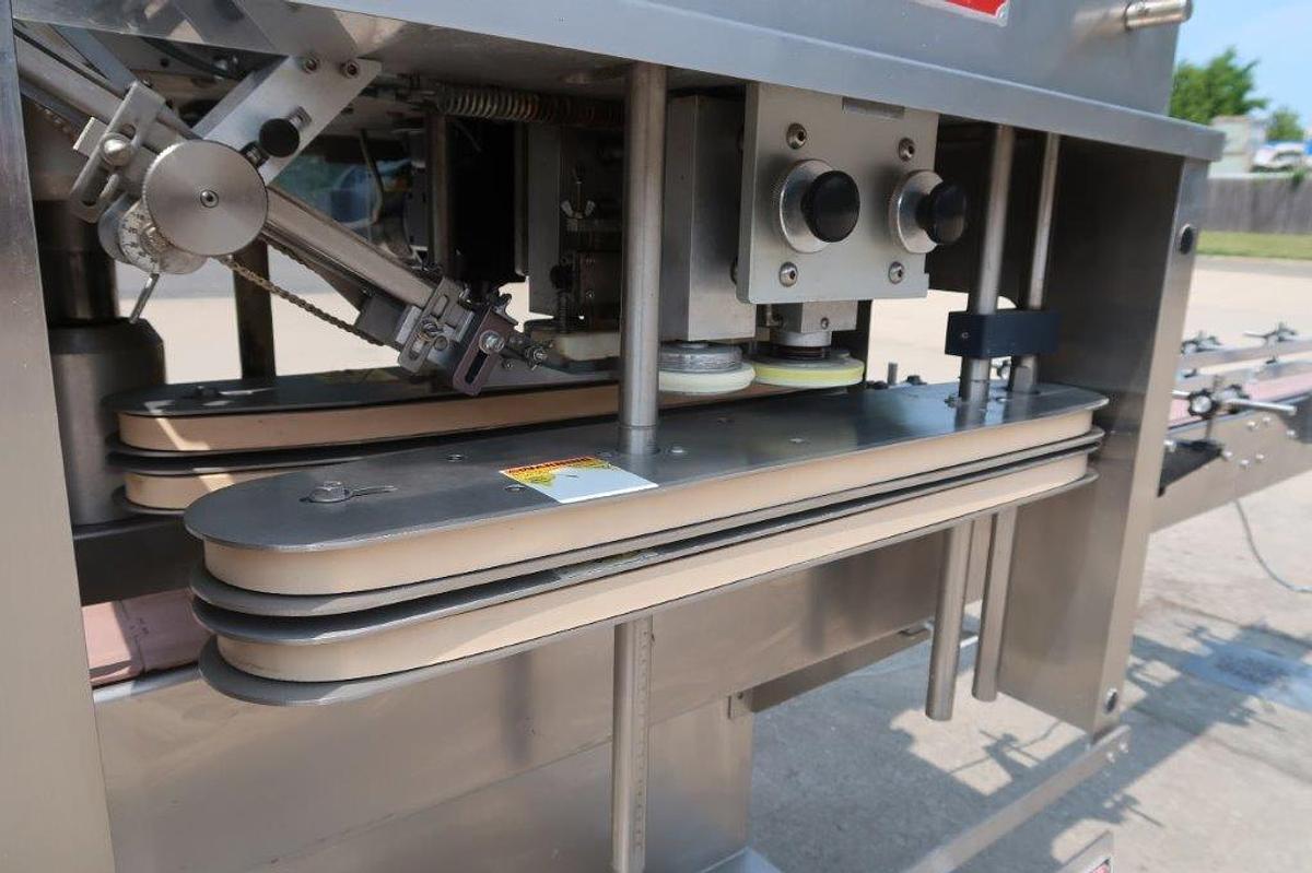 Used Kaps-All E4 Automatic Screw Capper, 80 Per Minute