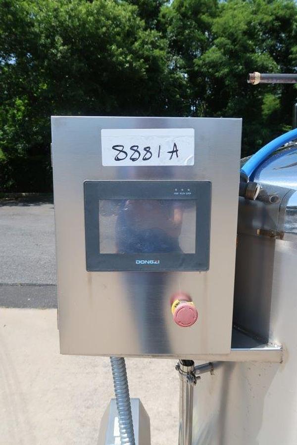 Used Unnico 3-Tank Electric Tanks, 100 Gallon Each