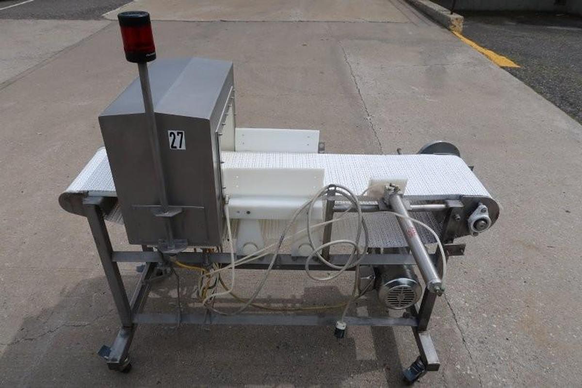 Used Sesotec Conveyorized Metal Detector