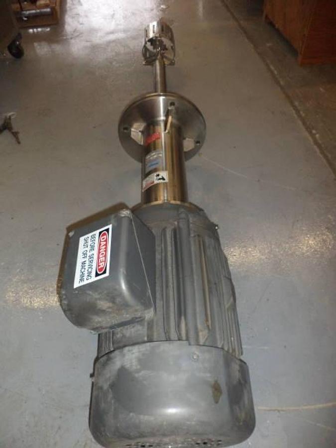 Used Admix “Rotosolver” 30HP High Shear mixer, Model 180RS175SS