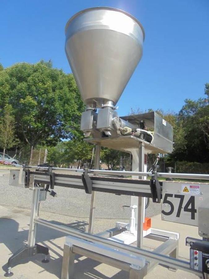 Used Simplex AIR F-200 Twin Head Piston Filler