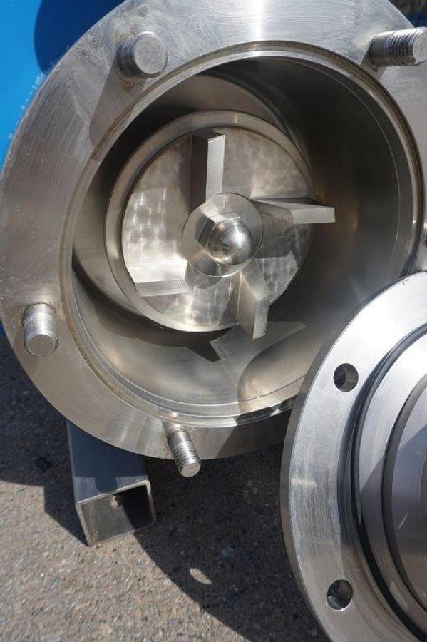 Used Silverson 450LS Stainless Steel Inline High Shear Mixer, Explosion Proof