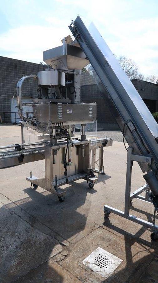 Used SureKap SK-6000-18 Six Spindle Capper, Portable