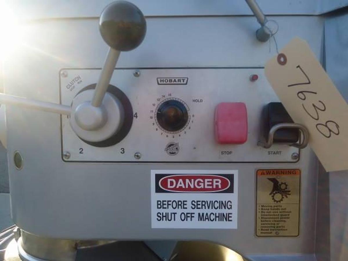 Used Hobart V1401 140qt Vertical Bowl Mixer