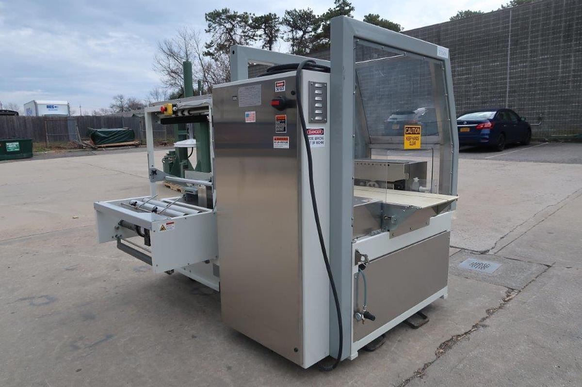 Used Texwrap 1810EH Side Seal Automatic Shrink Wrapper, Single Phase