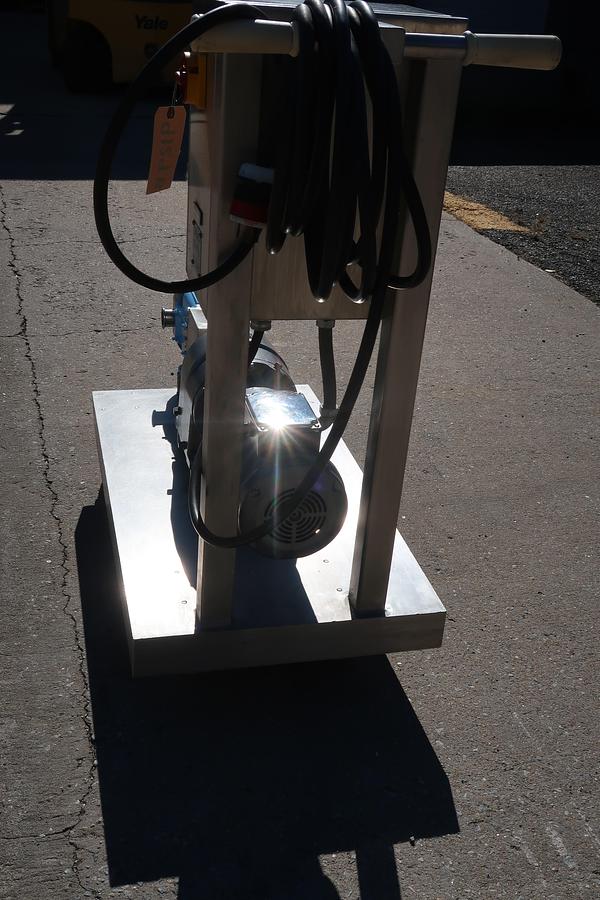 Used Waukesha Cherry Burrell Model 018 SS Positive Displacement Pump