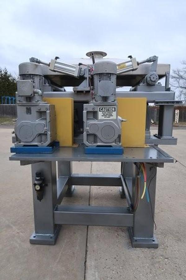 Used Phoenix 24 In. X 24 In. Double Drum Dryer/Flaker