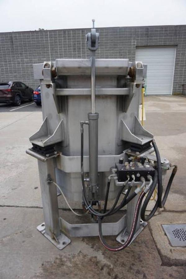 Used HMI Heinzen 300 Lb. SS Centrifugal Vegetable Spin Dryer