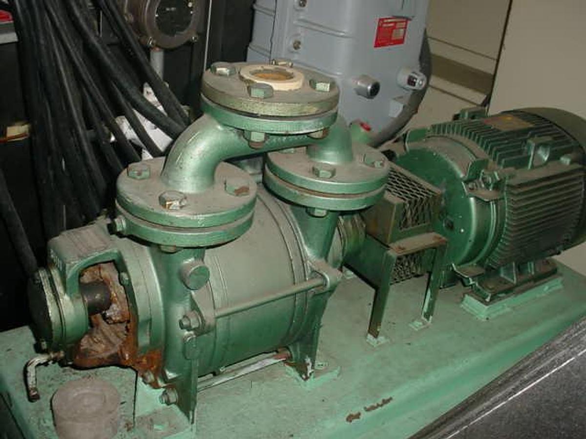 Used Sihi Lphf40411 Liquid Ring Vacuum Pump, 7-1/2hp