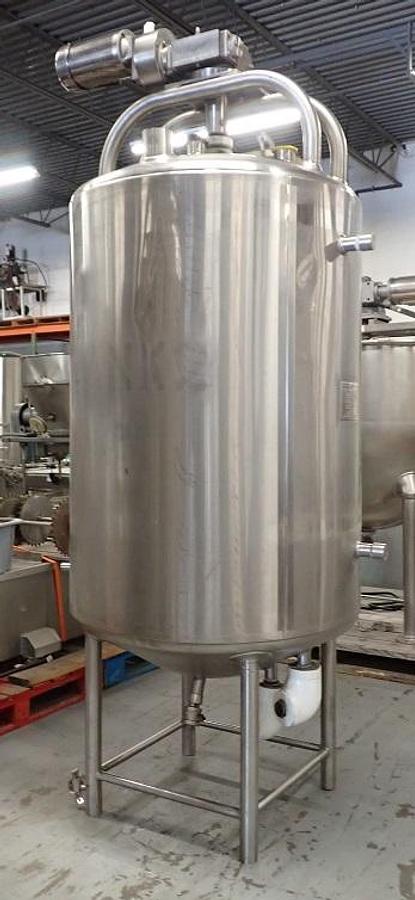 Used Feldmeier 200 Gallon Stainless Steel Jacketed Mix Tank