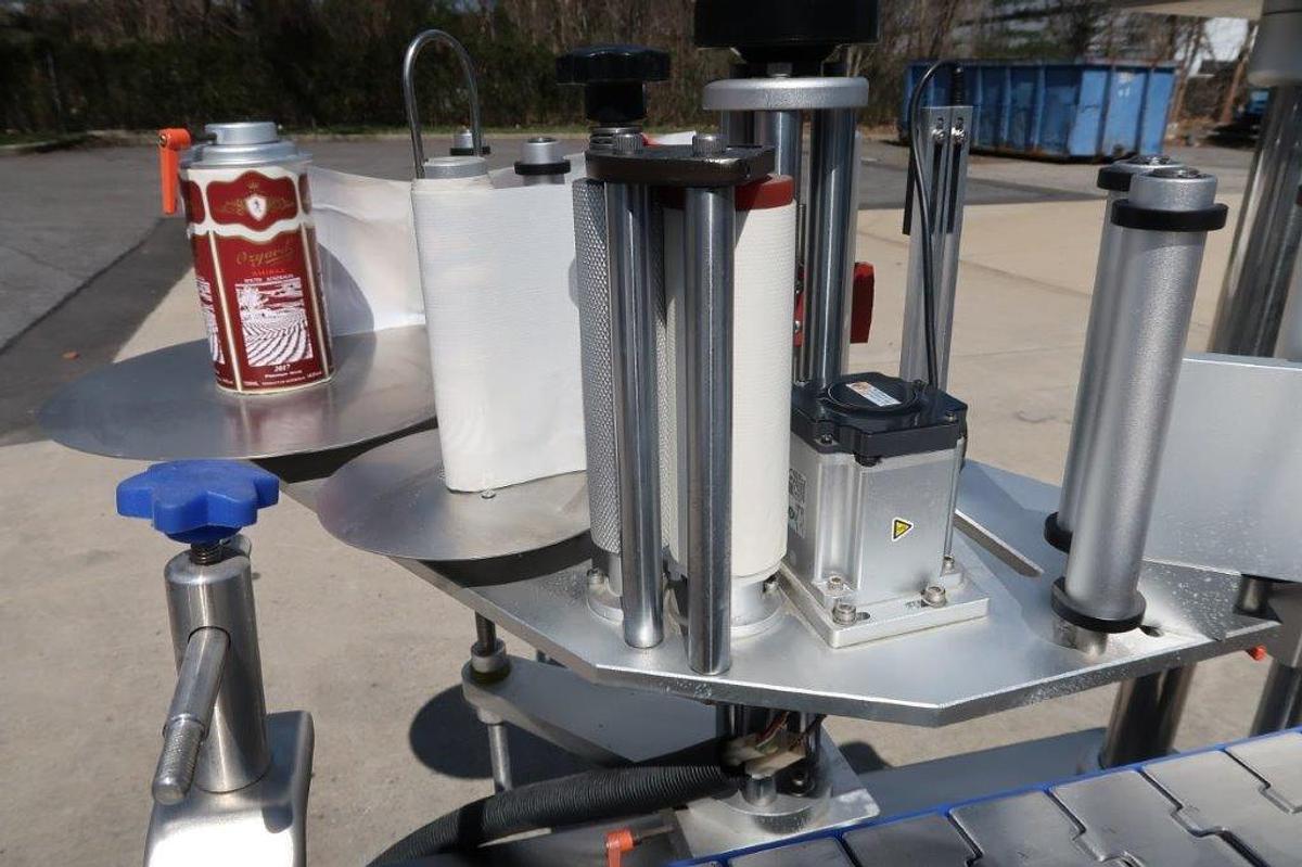 Used King Automatic Spot/Wraparound Pressure Sensitive Labeler