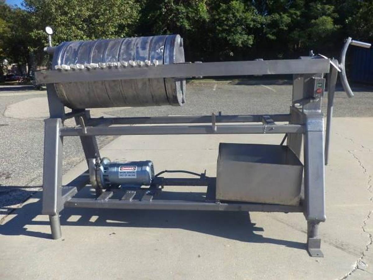 Used Star 18 In. Stainless Steel Filter Press With Pump