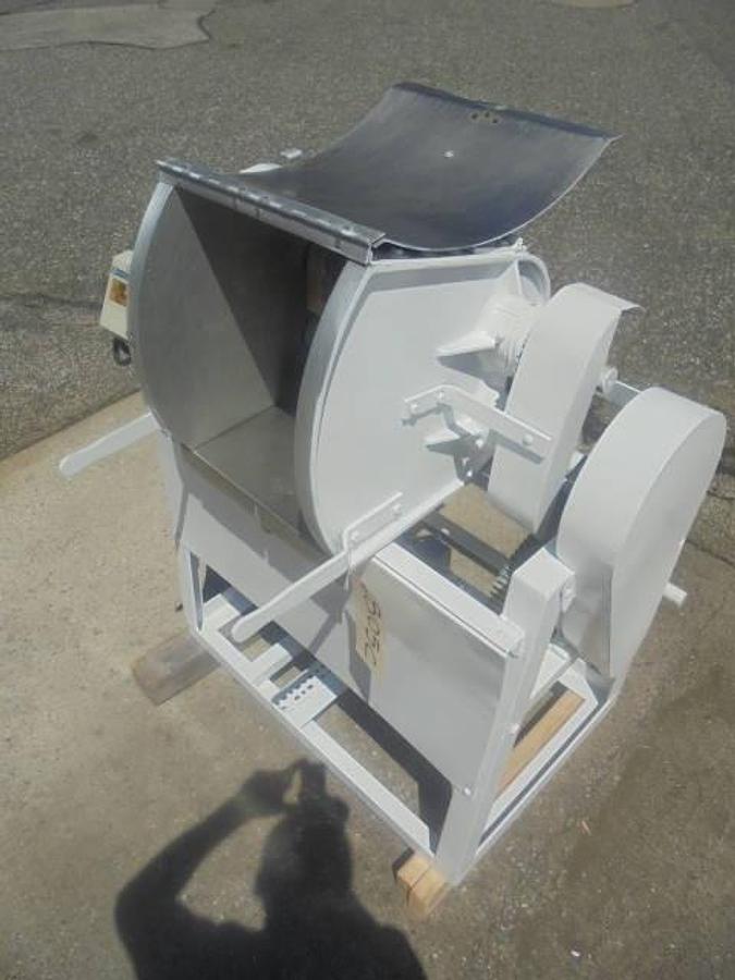 Used Lombi Pilot Plant Pasta Dough Mixer, Tilt Discharge