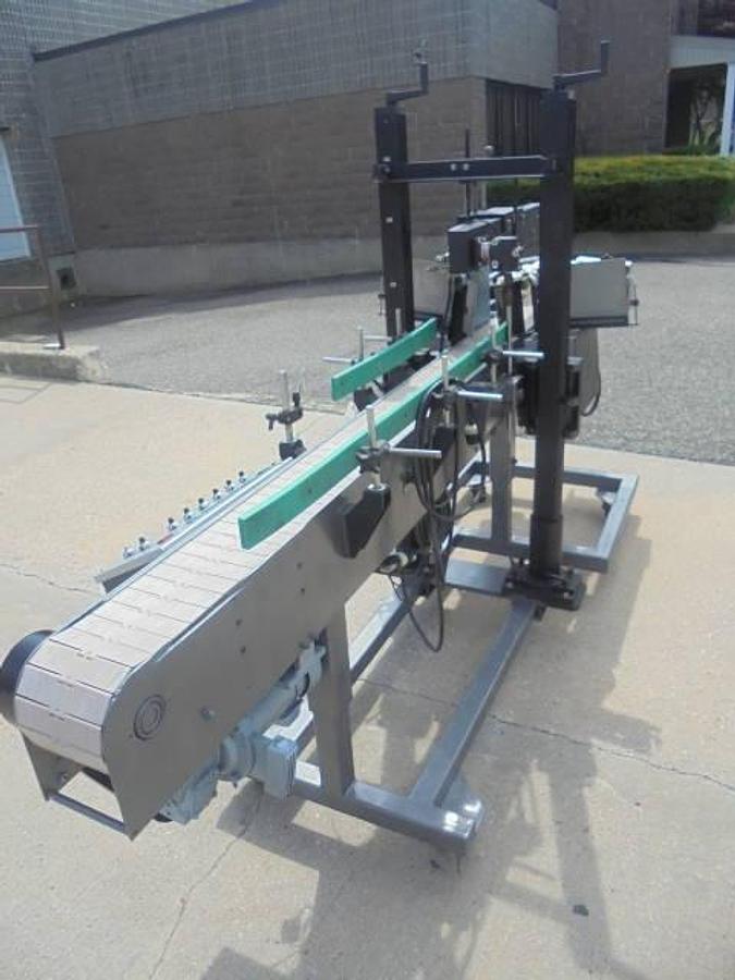 Used Autolabe Front and Back Pressure Sensitive Labeler