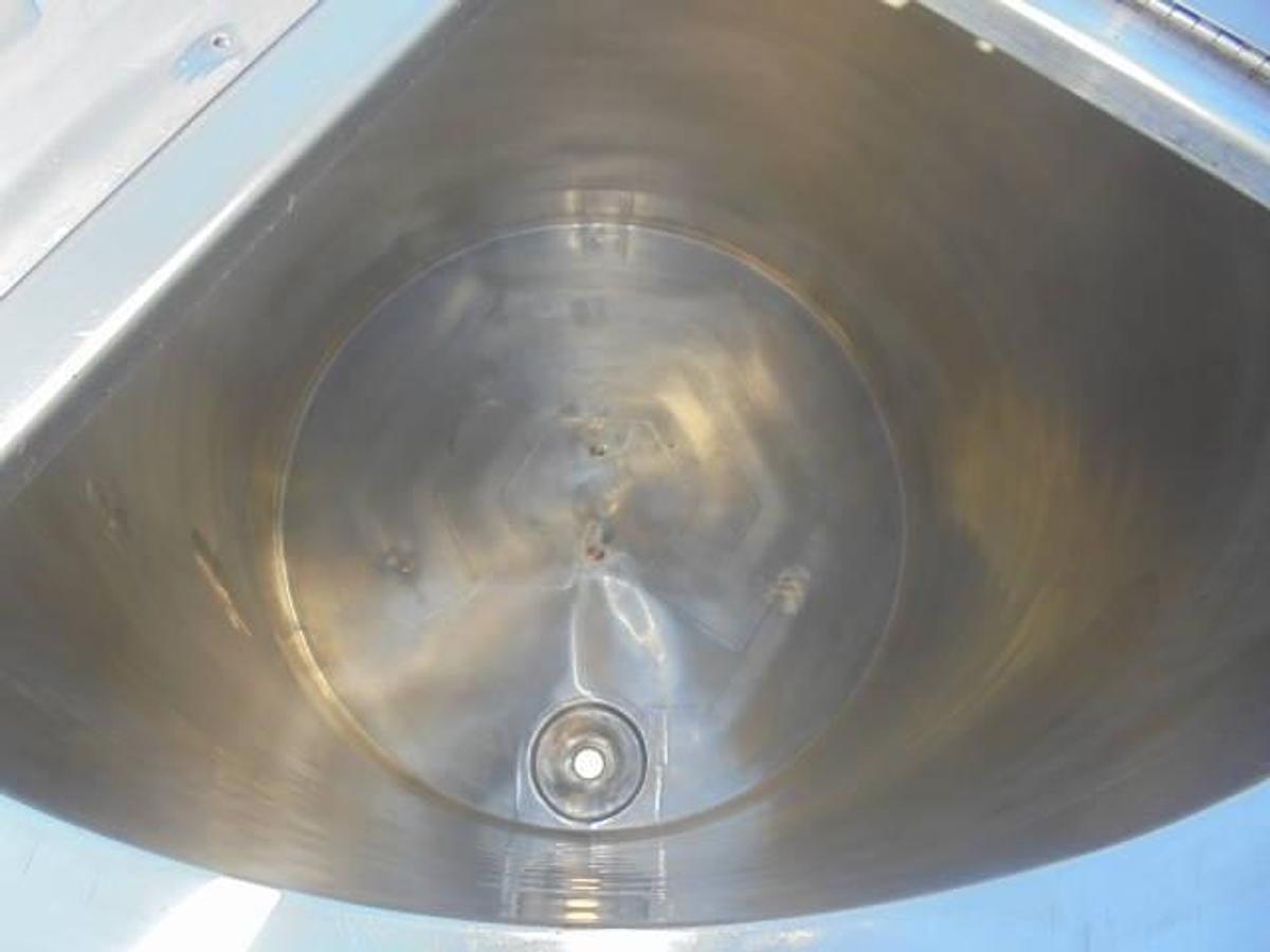 Used 400 Gallon Lee SS Jacketed Kettle, 100 PSI Jacket