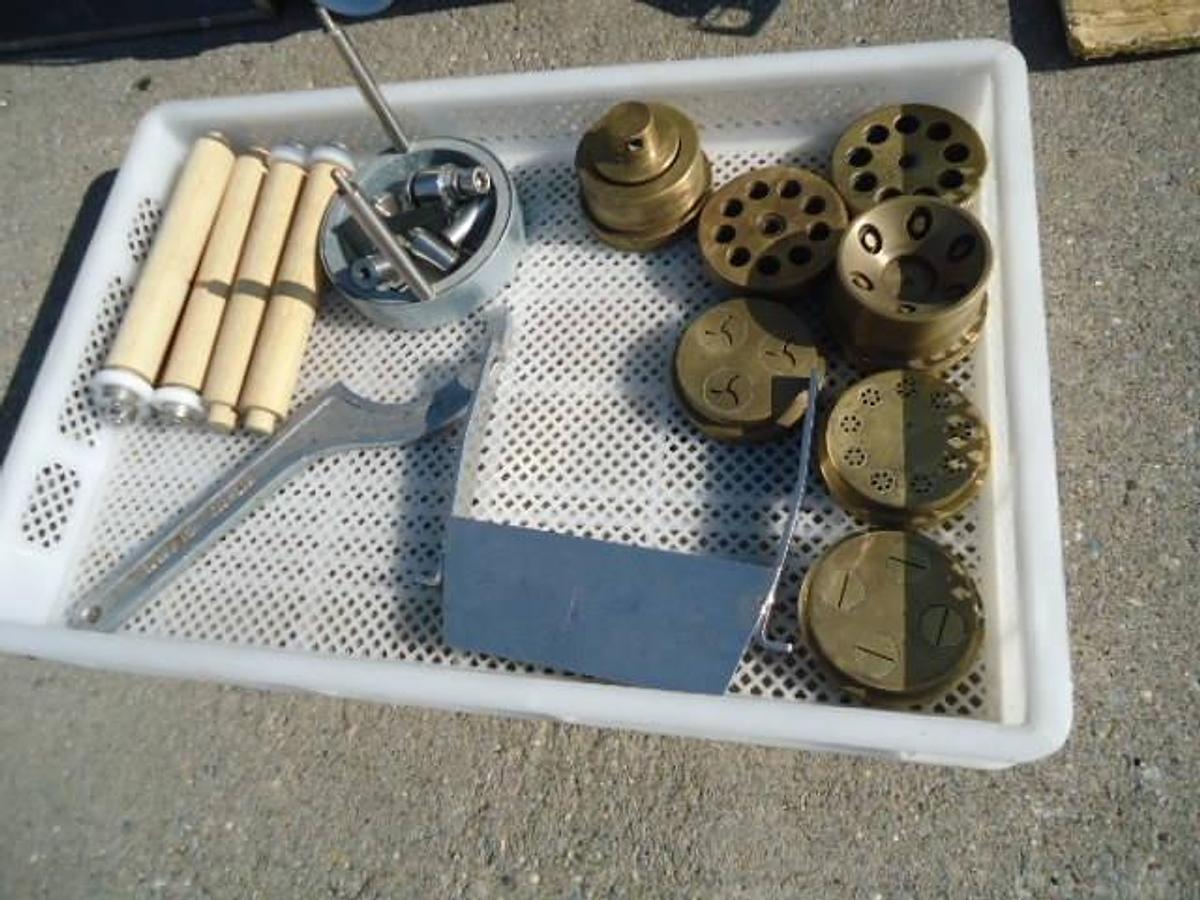 Used La Monferrina P6 Pasta Mixer/Extruder w/dies and Ravioli Attachments