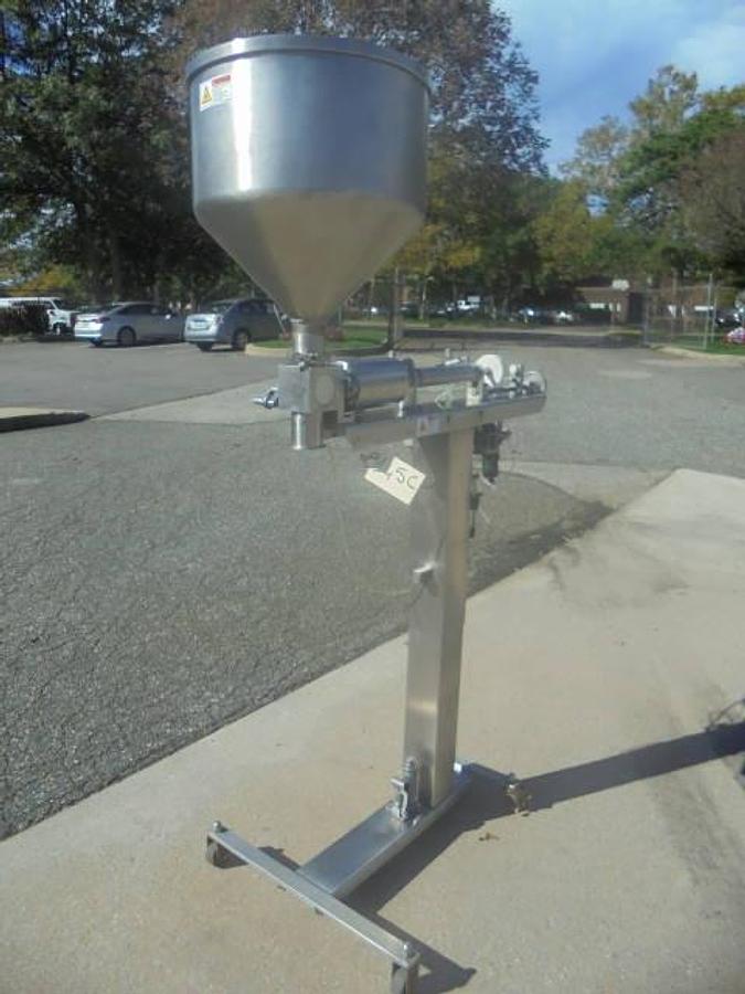 Used Holmatic Single Piston Filler/Depositor, Air Operated