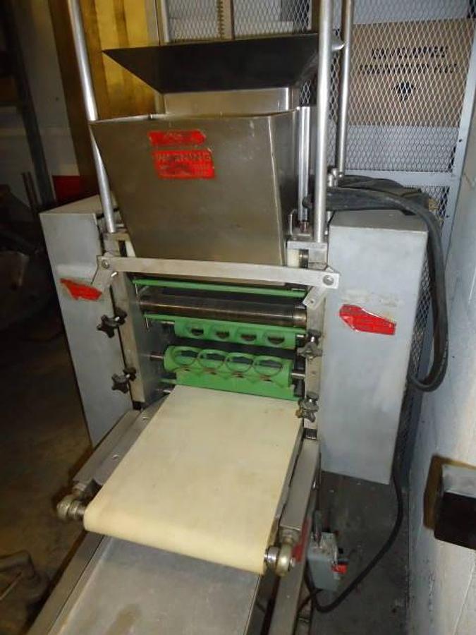 Used Lombi 4-Up Round Ravioli Machine