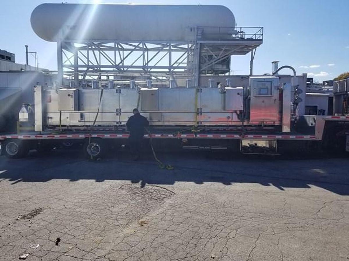 Used Linde 26 In. Wide X 34 Ft. Long Nitrogen Impingement Freezers, (2)