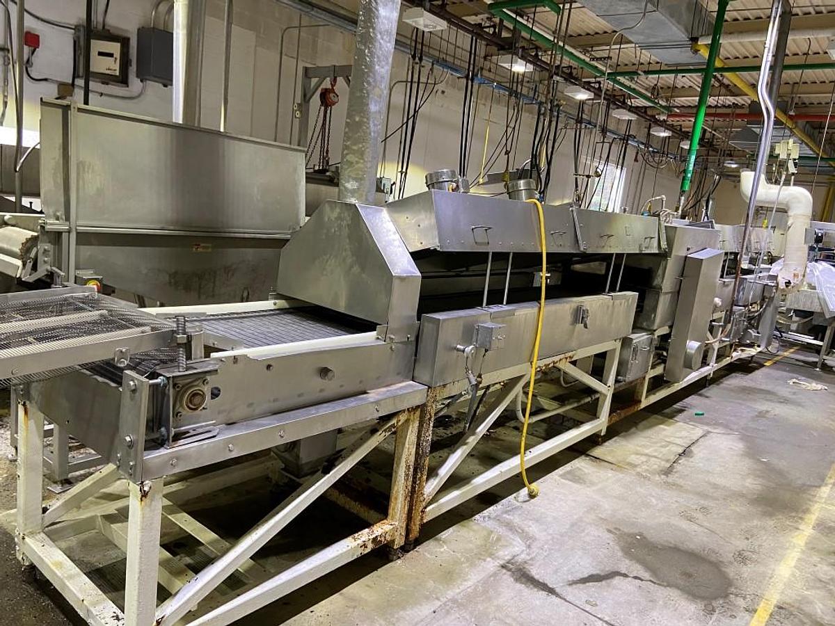 Used Air Products “Cryo-Quick” 23 Ft. Long Nitrogen Freeze Tunnel