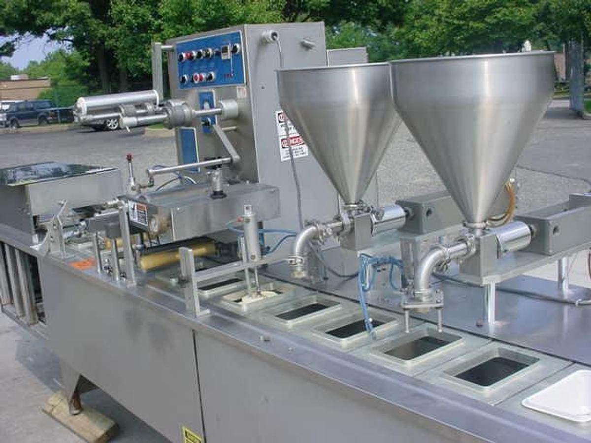 Used Fords Holmatic Pr-2s Cup/Tray Packaging Line