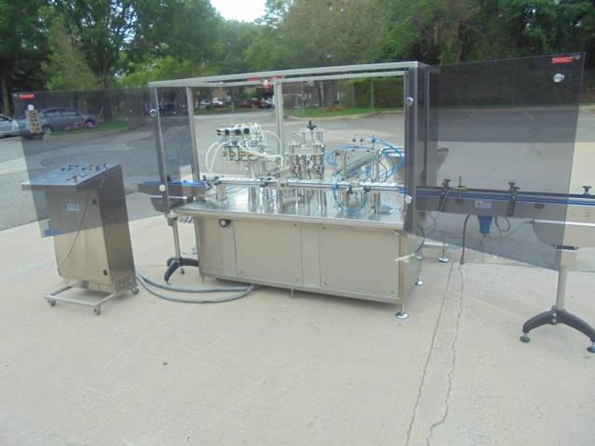 Used AS.CO Monoblock Filling & Capping Machine, CE