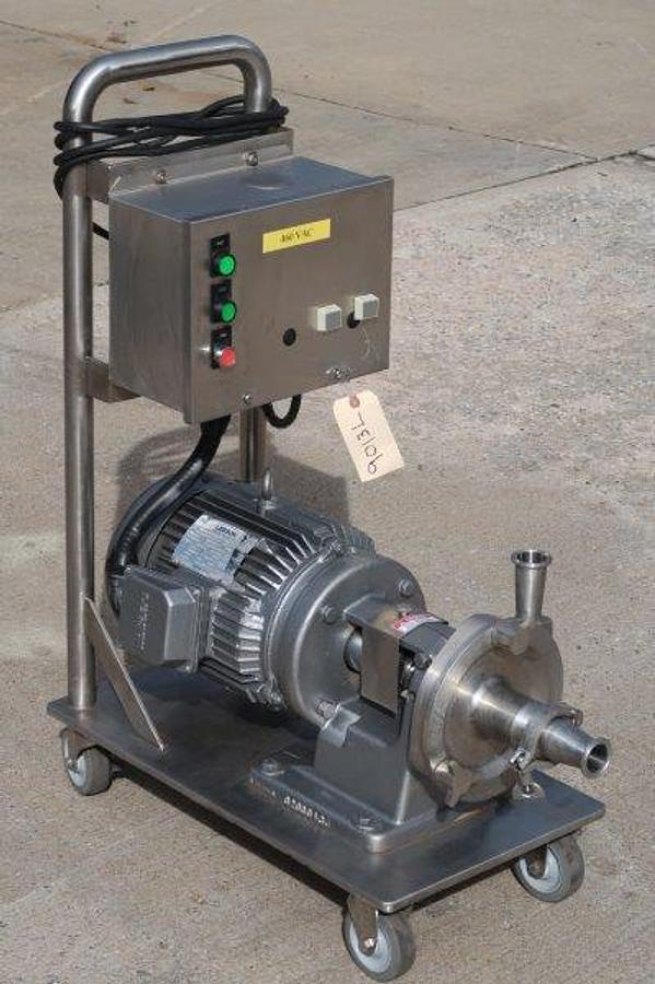 Used Fristam 7.5 HP Stainless Sanitary Centrifugal Pump