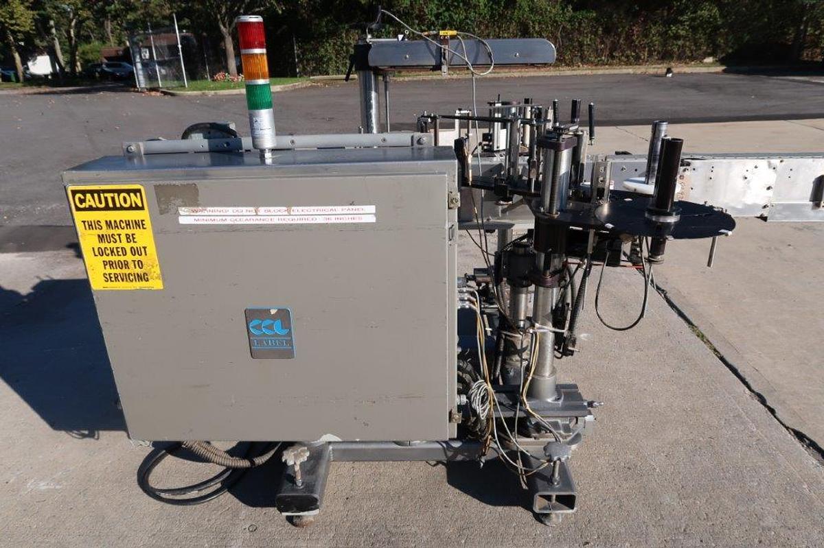 Used CCL Automatic Pressure Sensitive Labeling Machine