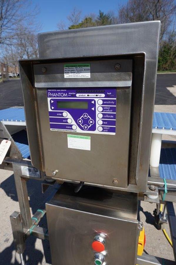 Used Fortress “Phantom” Stainless Steel Metal Detector, Portable