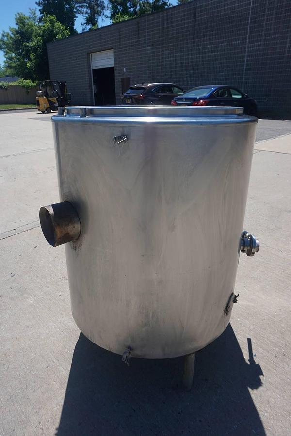 Used 80 Gallon Groen Stainless Gas Fired Jacketed Kettle, Self-Contained