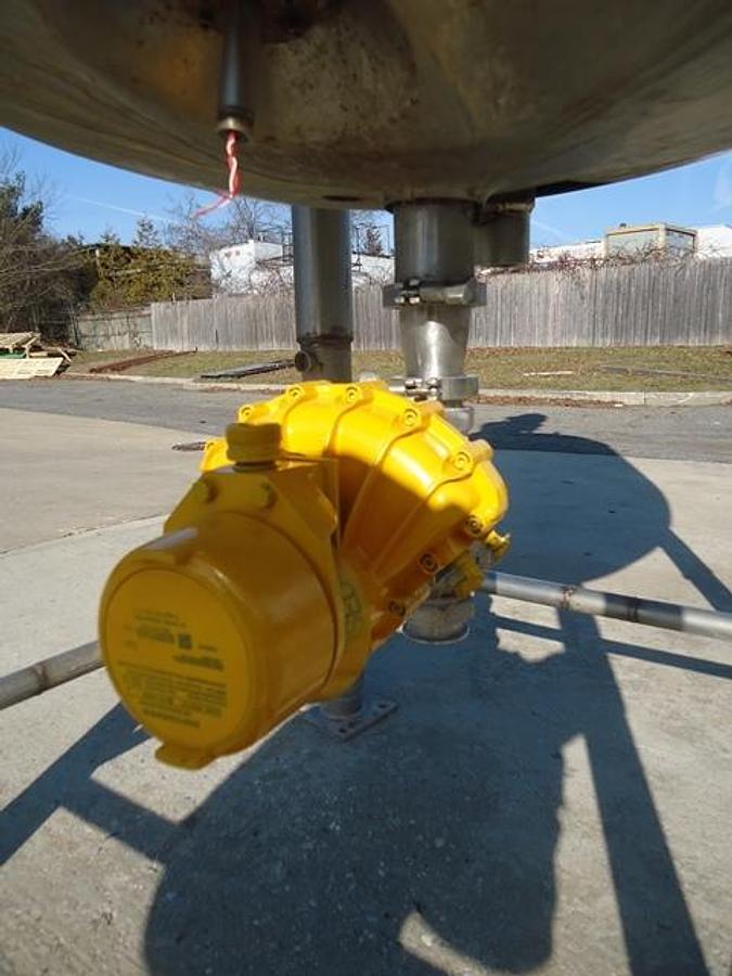 Used 1,000 Gallon Mueller Hemispherical Dual Action Scraper Kettle, 40 PSI Jacket