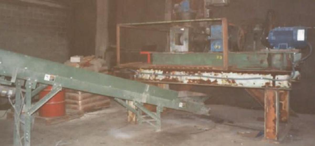 Used Bepex 50 MS Briquetting Machine