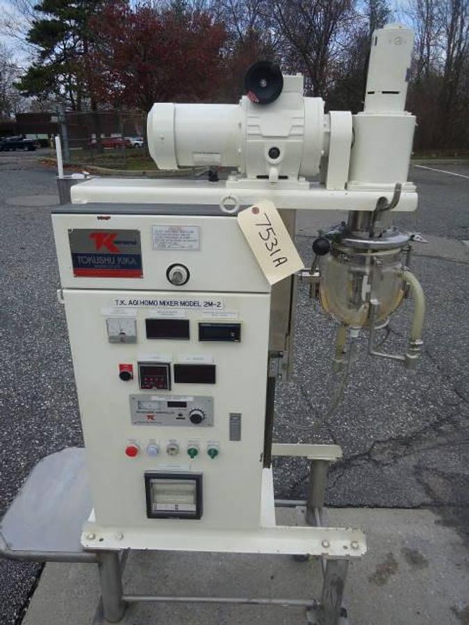 Used T. K. “Agi-Homo” Mixer, Triple Motion, Lab Size